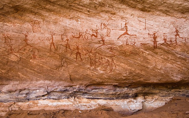 Rock Paintings – Tadrart Acacus, Libya / Trodel